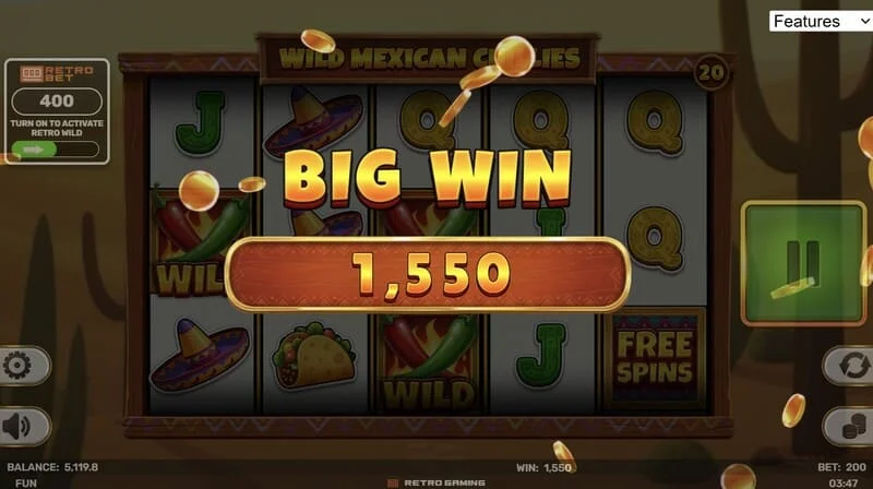 Wild Mexican Chillies - ushindi mkubwa katika mizunguko ya Free Spins